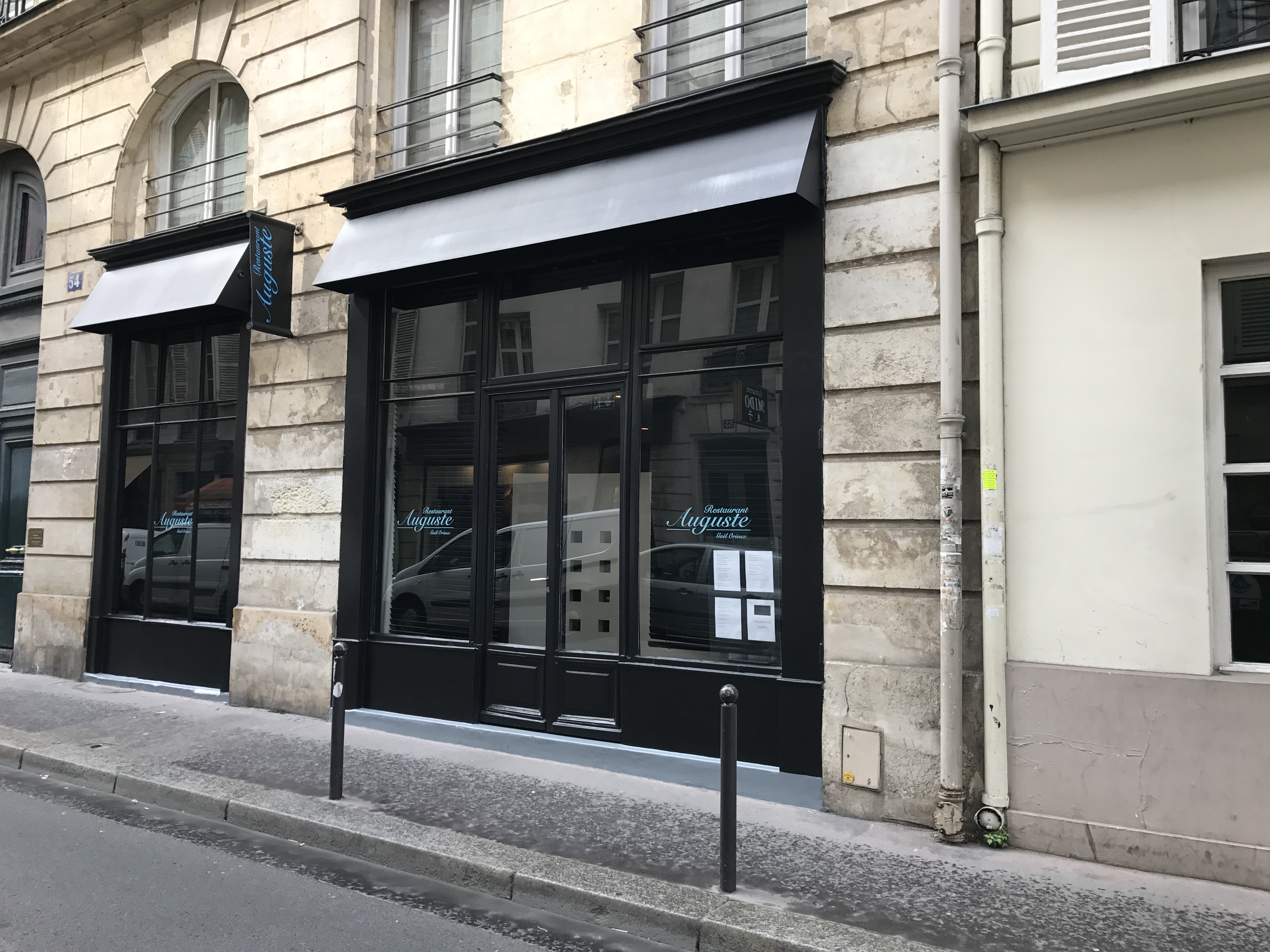 Restaurant Auguste, Paris, 3/23/17 Dining With Frankie